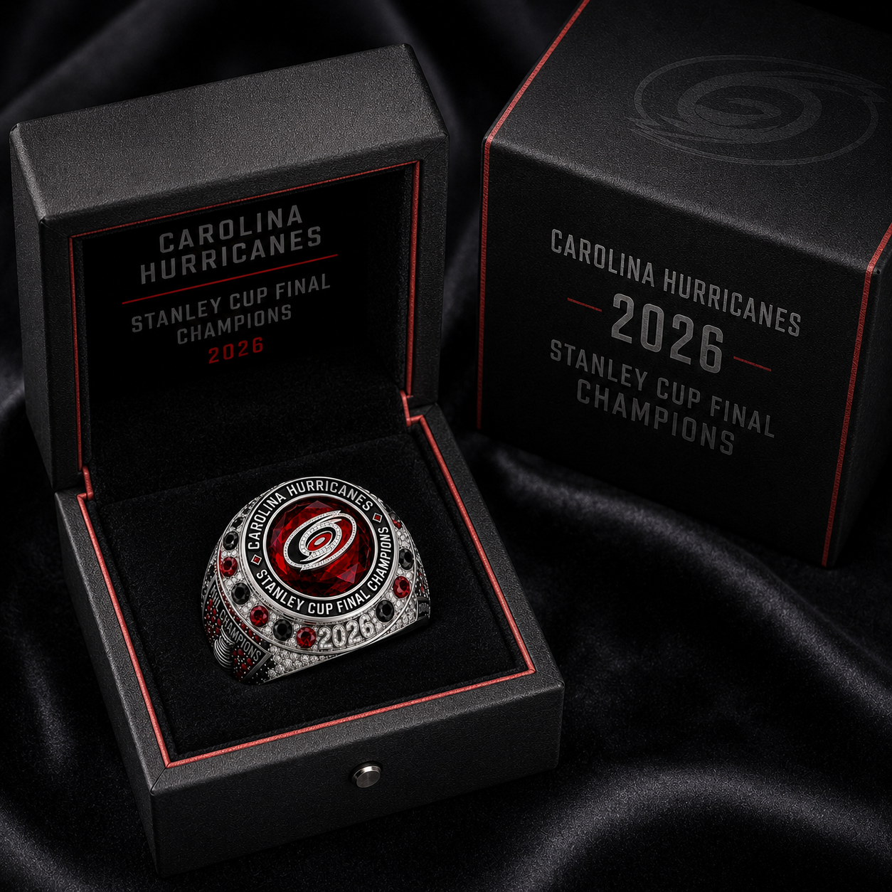 Carolina Hurricanes Stanley Cup Final Champions 2026 Commemorative Ring