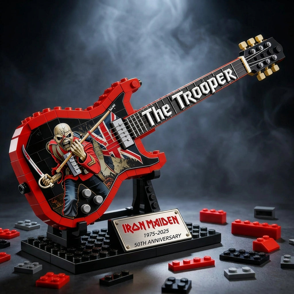 ๐ธ Iron Maiden "The Trooper" 50th Anniversary Building Set