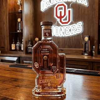 Oklahoma Sooners Baseball 2026 National Champions Commemorative Decanter