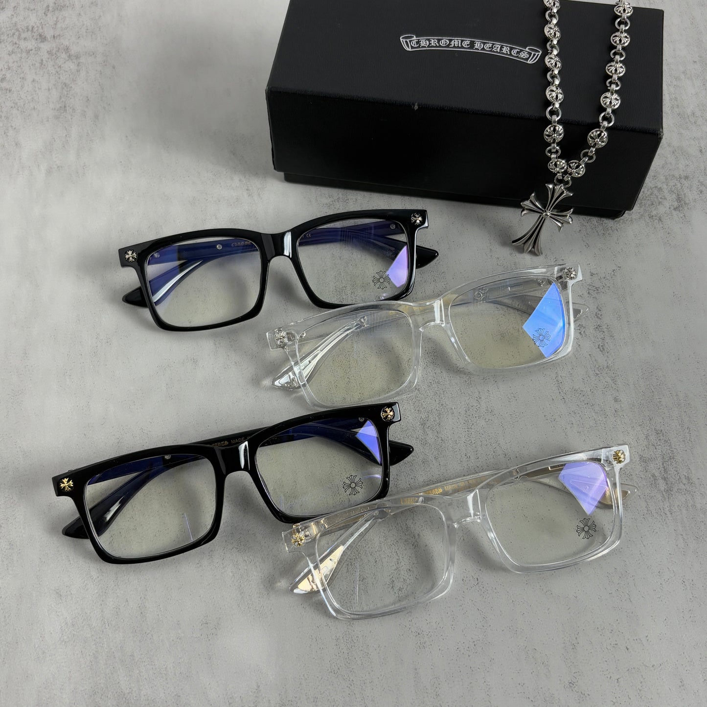Chrome-Inspired Luxury Eyewear 2271 – Color Options