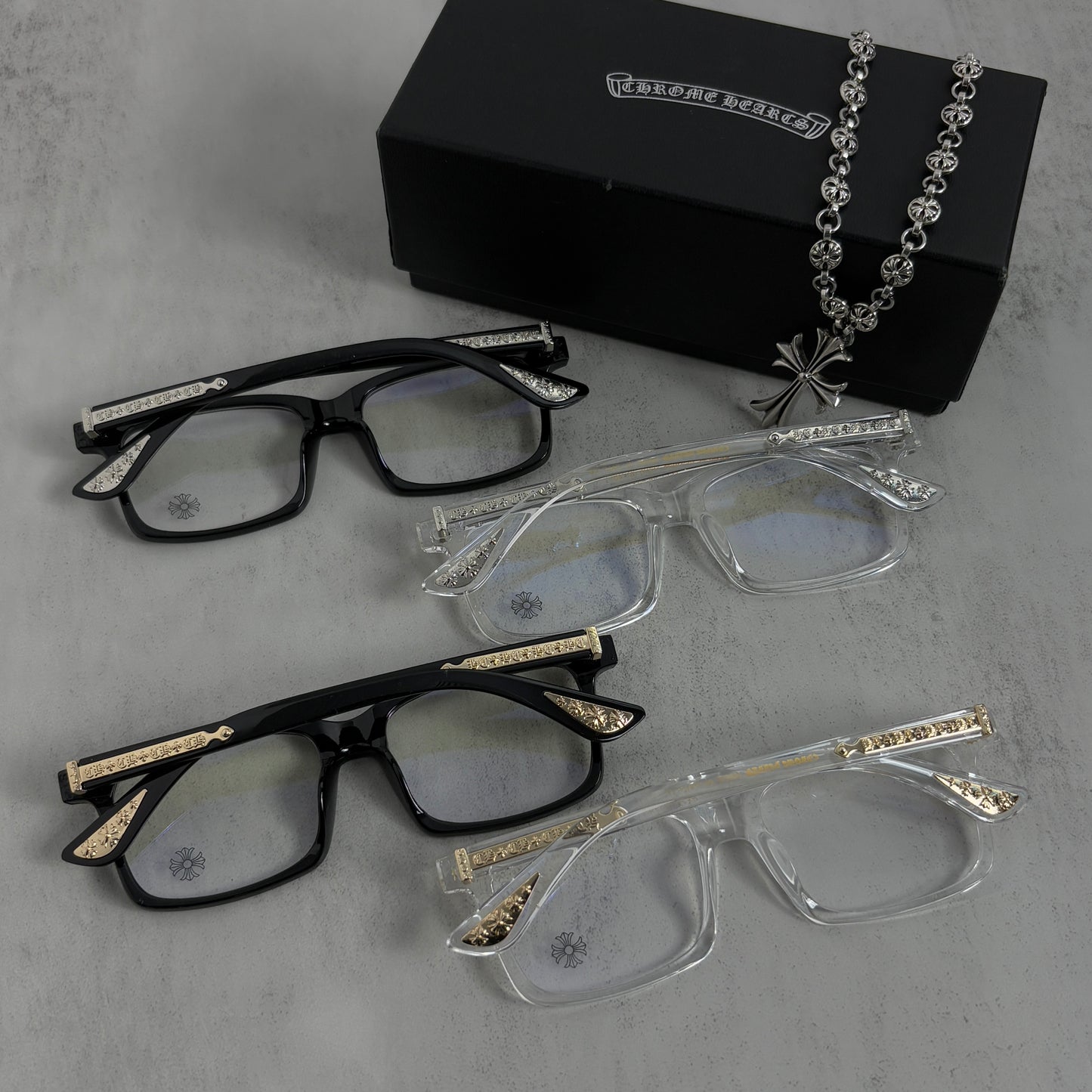 Chrome-Inspired Luxury Eyewear 2271 – Color Options