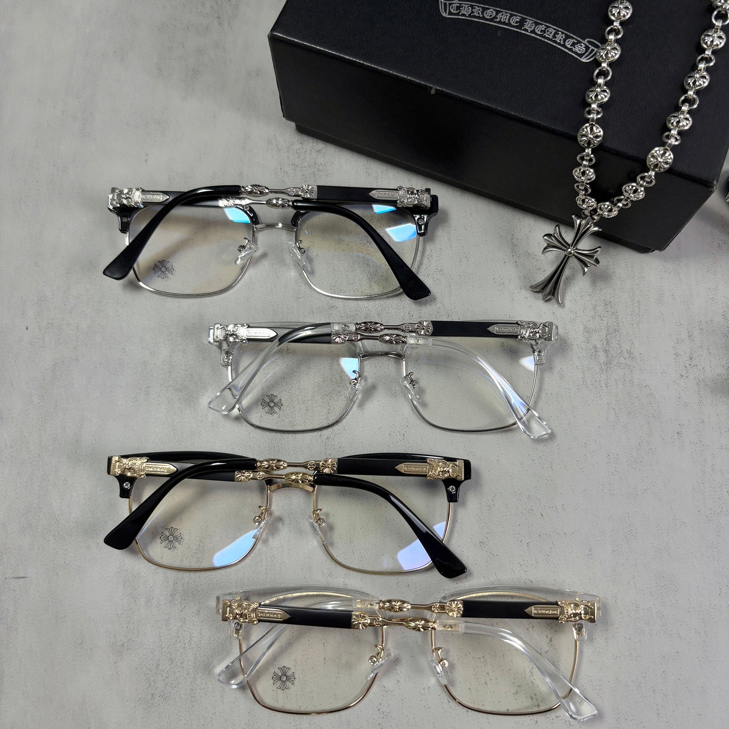 Baroque-Inspired Luxury Eyewear 2275 – Full Colors