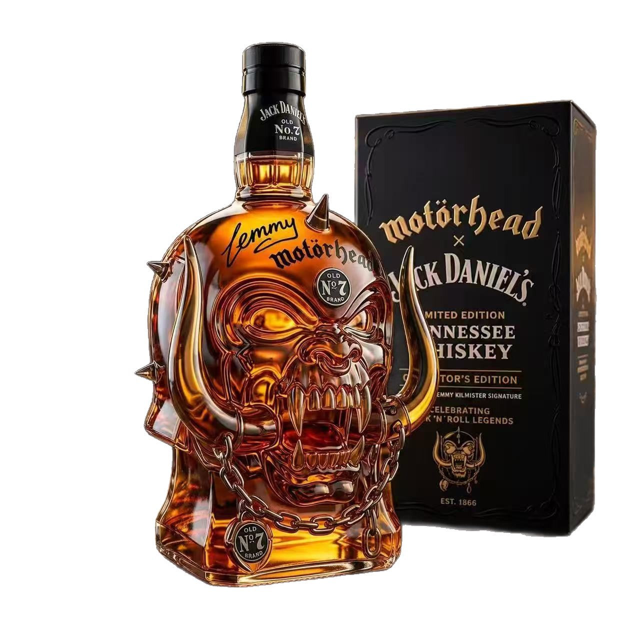 Motorhead x JD Old No.7 Limited Edition Rock Decanter Collection