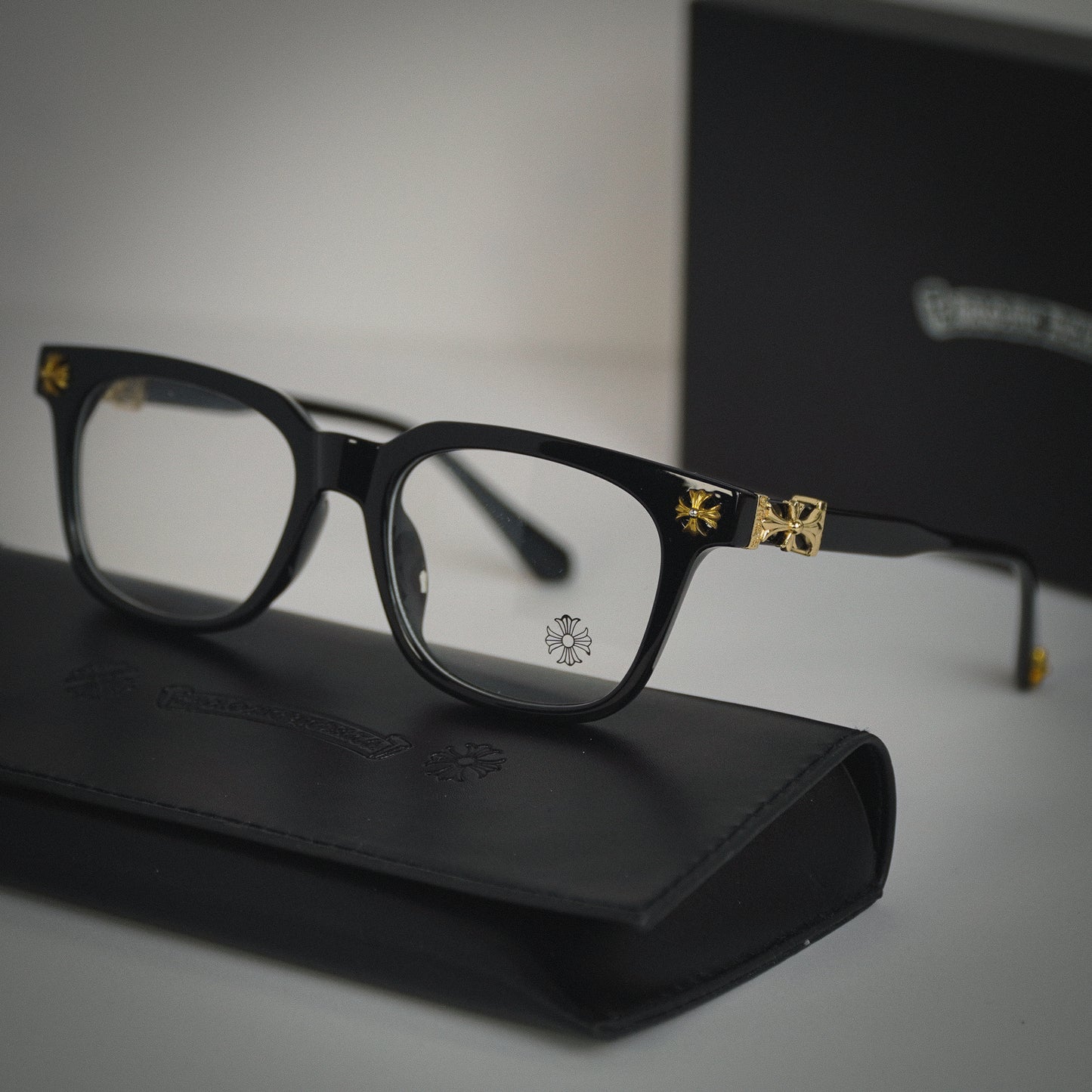 Elegant Black Frame Eyewear