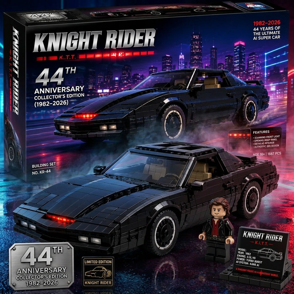 Knight Rider KITT 44th Anniversary Building Set π
