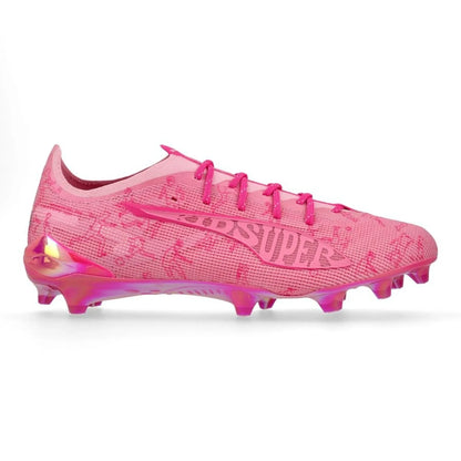 PM Ultra 5 Ultimate FG Club World Cup X Kidsuper - Pink Lilac/Fast Pink/Ravish LIMITED EDITION
