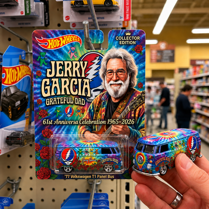Hot Wheels Jerry Garcia Grateful Dead Volkswagen Bus