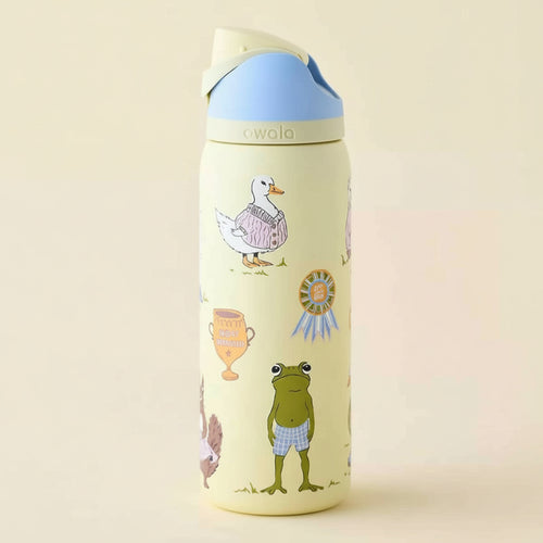 Owl x UO Tumbler Exclusive Party Animals Free Sip 32 oz Water Bottle - Limited Edition