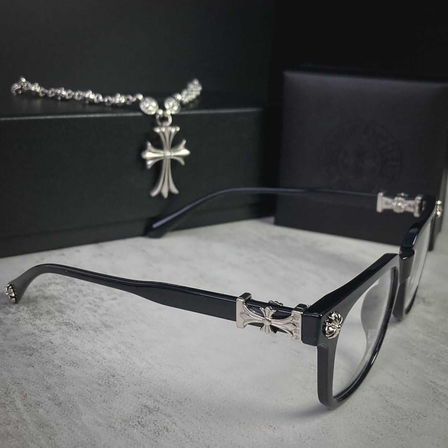 Elegant Black Frame Eyewear