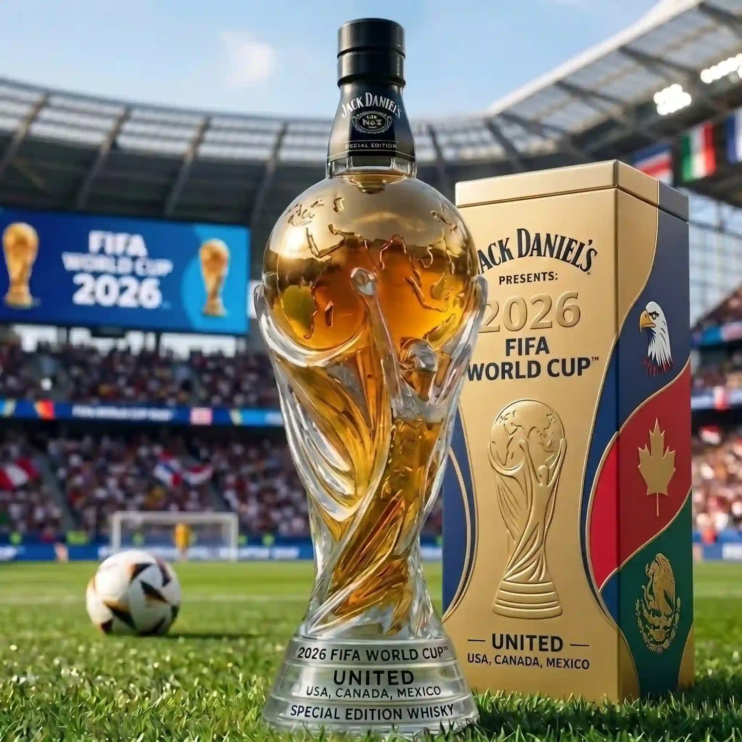 FF World Cup 2026 ×  JD's Limited Edition Decanter Collectible Gift