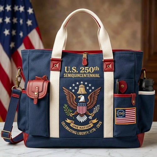 USA 250th Anniversary Heavy-Duty Multifunctional Outdoor Tote Bag - view 2