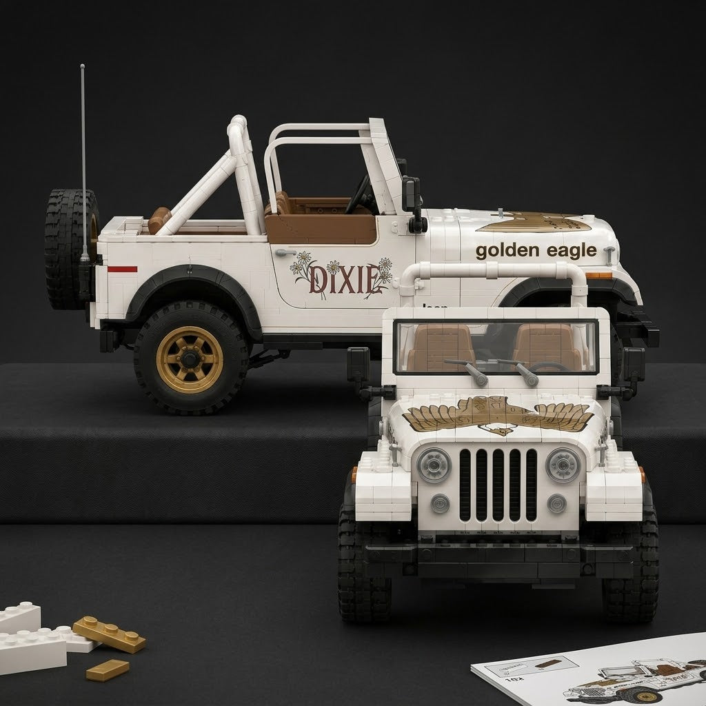 The Dukes of Hazzard - Daisy's Jeep CJ-7 Building Set