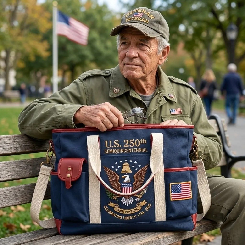 USA 250th Anniversary Heavy-Duty Multifunctional Outdoor Tote Bag - view 4