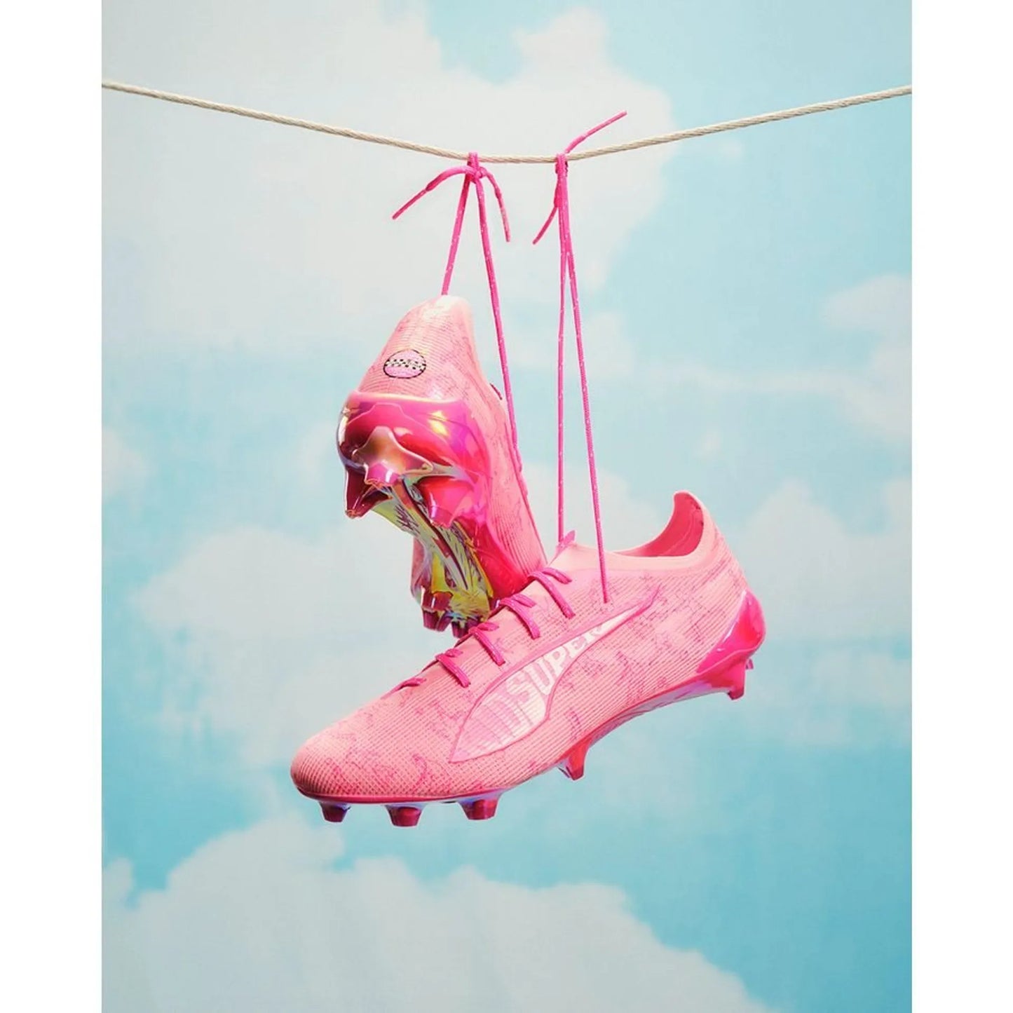 PM Ultra 5 Ultimate FG Club World Cup X Kidsuper - Pink Lilac/Fast Pink/Ravish LIMITED EDITION