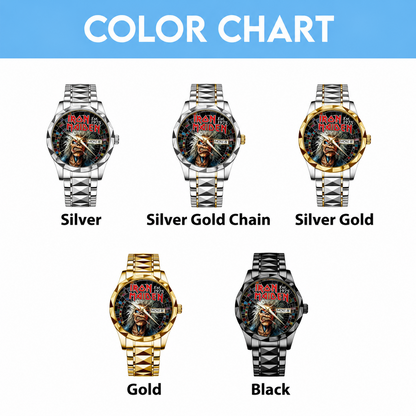 Iron Maiden Luxury Quartz Watch