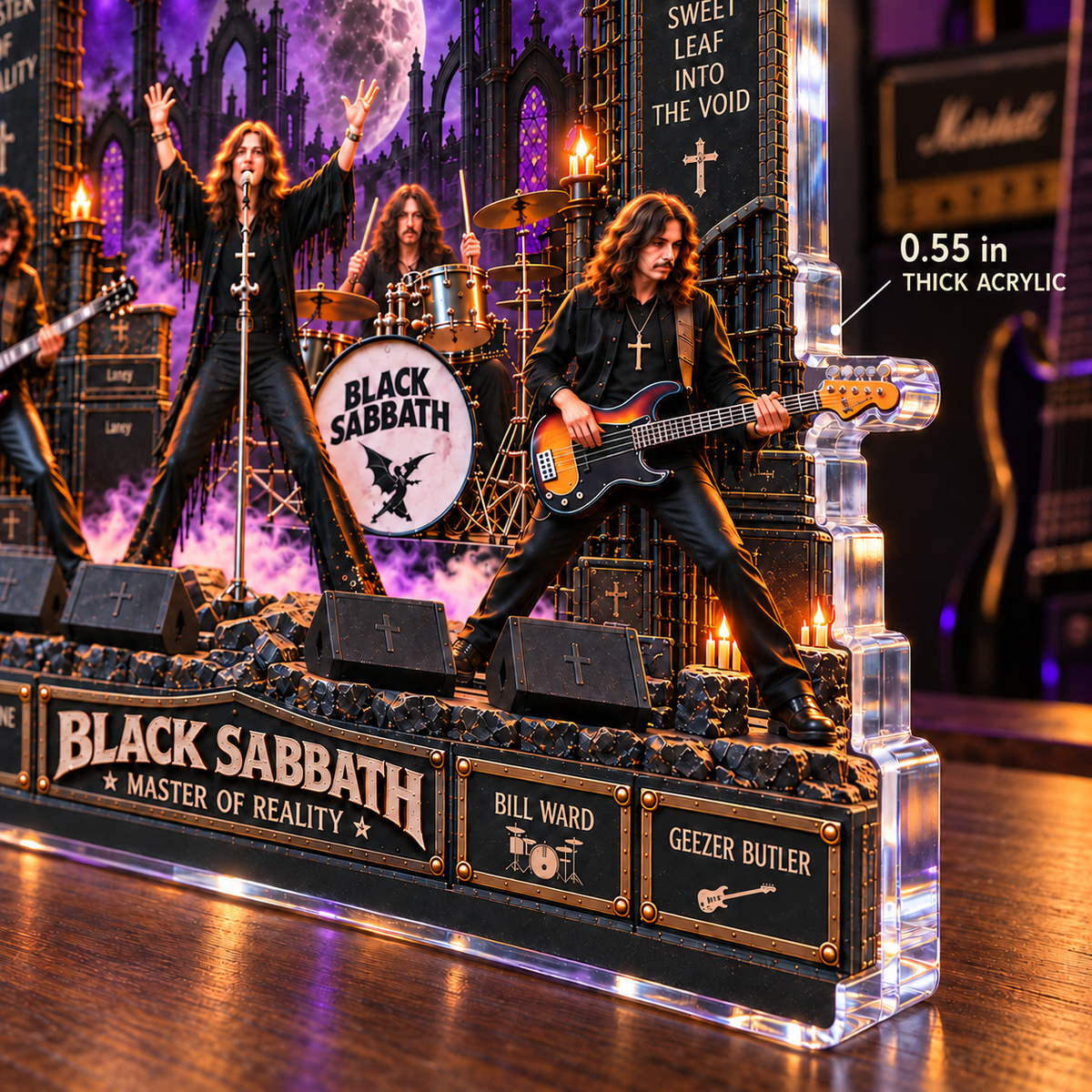 Black Sabbath Master of Reality Acrylic Plaque