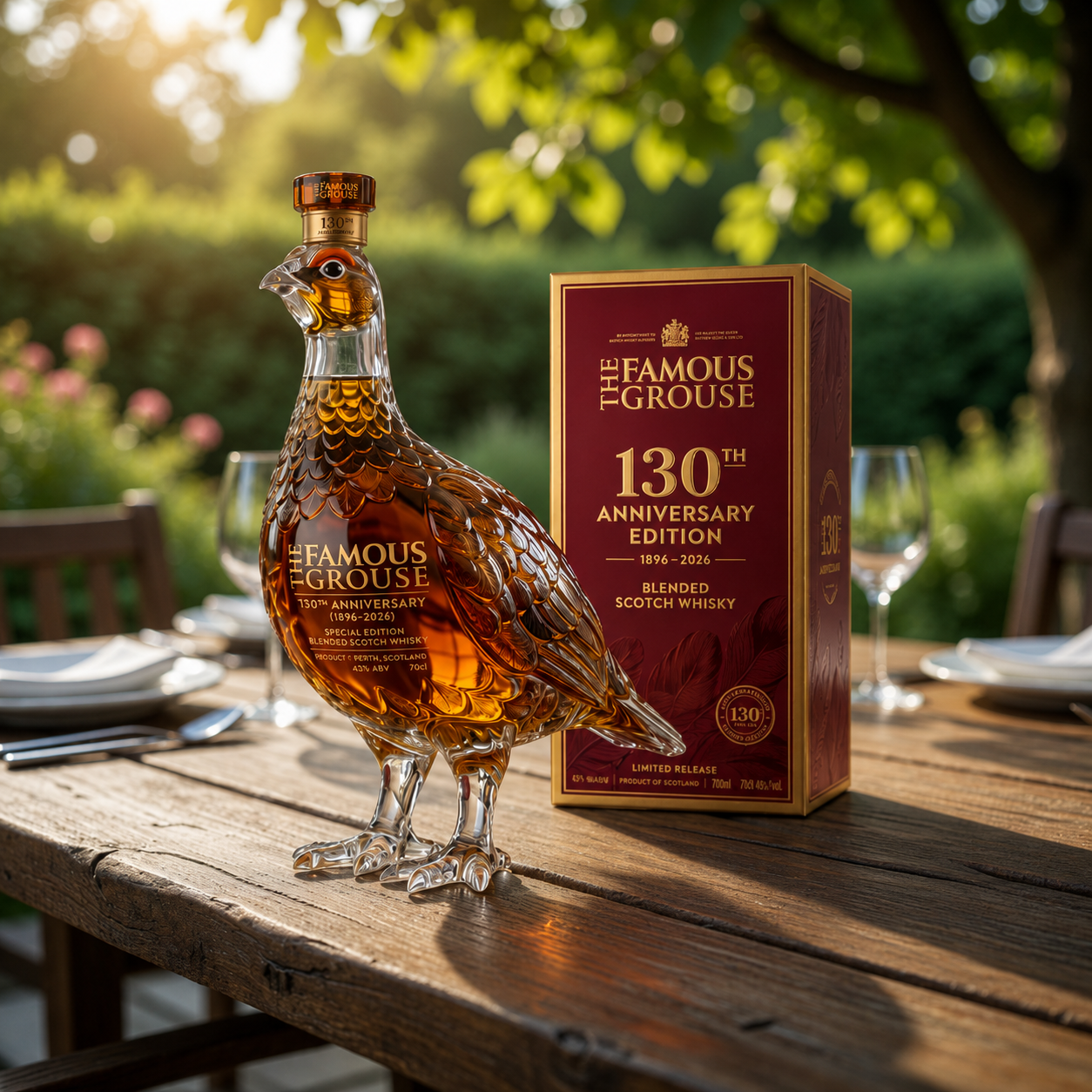 The FG 130th Anniversary Limited Edition Decanter Collectible Gift
