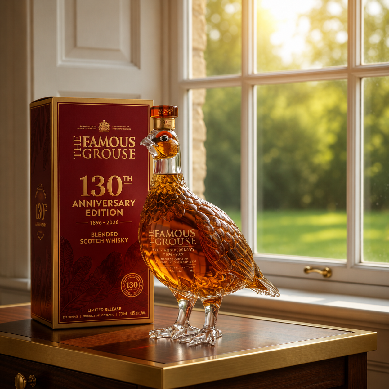 The FG 130th Anniversary Limited Edition Decanter Collectible Gift