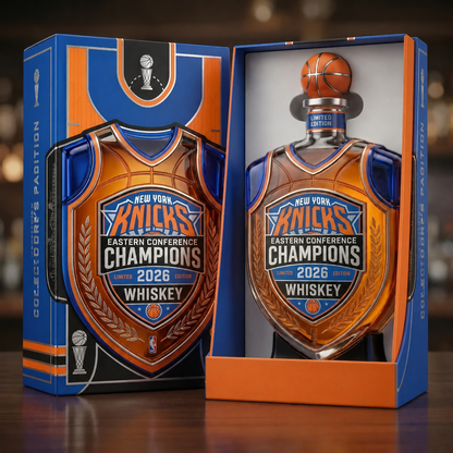 NY Knicks Champions Decanter