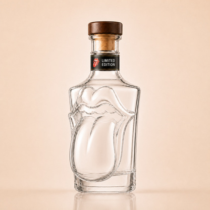 The Rolling Stones 64th Anniversary Tongue Collectible Bottle