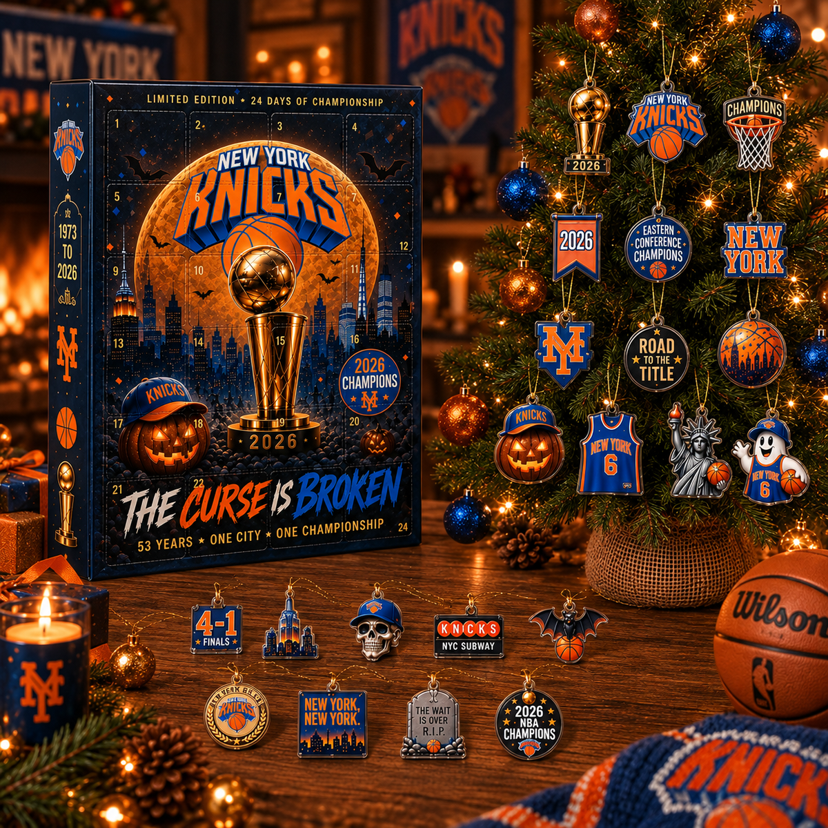 NY Knicks 2026 Champions Advent Calendar
