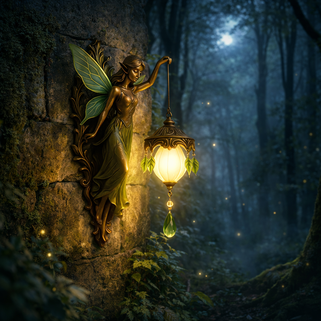 Aetheria - Enchanted Fairy Glow Wall Lamp - view 9