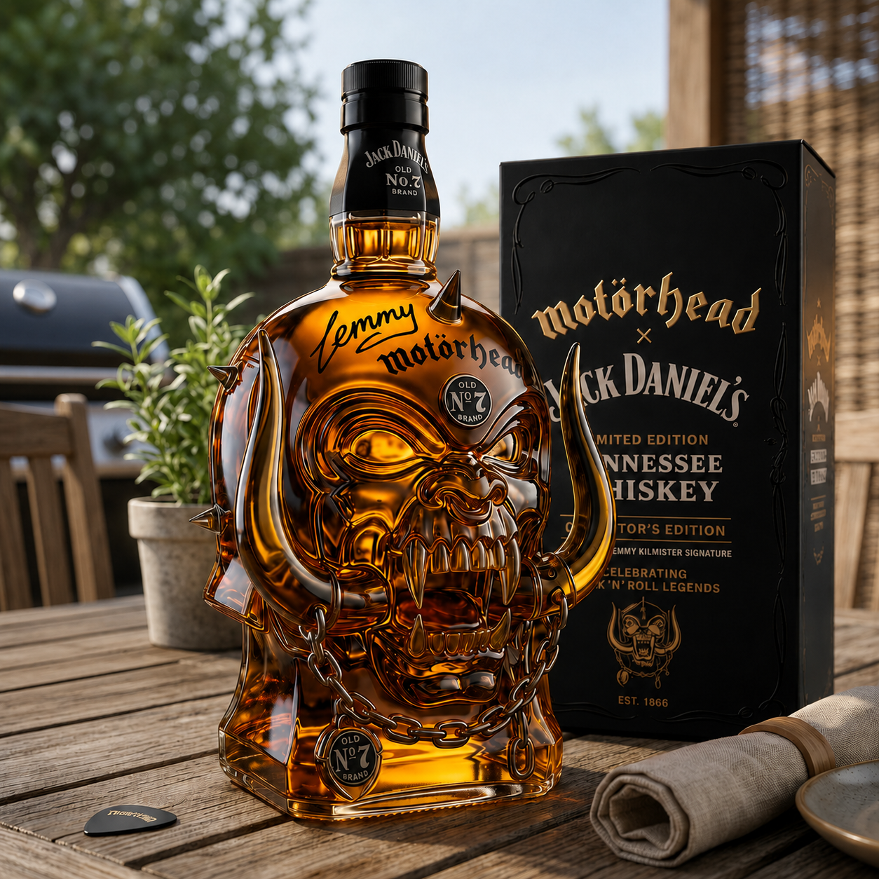MTH x JD Old No.7 Limited Edition Rock Decanter