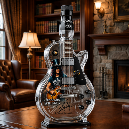 SLH × JD's Old No. 7 Guitar Limited Edition Rock Decanter Collectible Gift