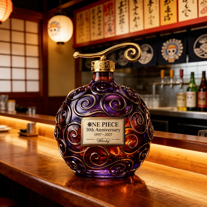 One Piece 30th Anniversary Devil Fruit Decanter Limited Edition Collectible Gift