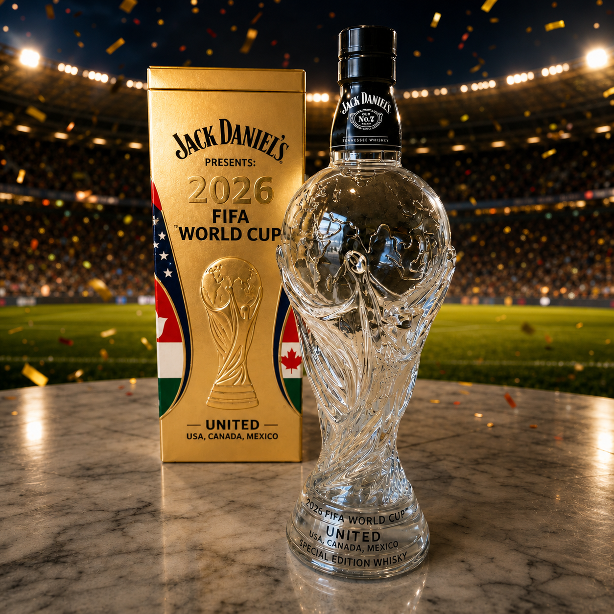 FF World Cup 2026 ×  JD's Limited Edition Decanter Collection