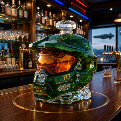 Master Chief 25th Anniversary 3D Collector Bottle