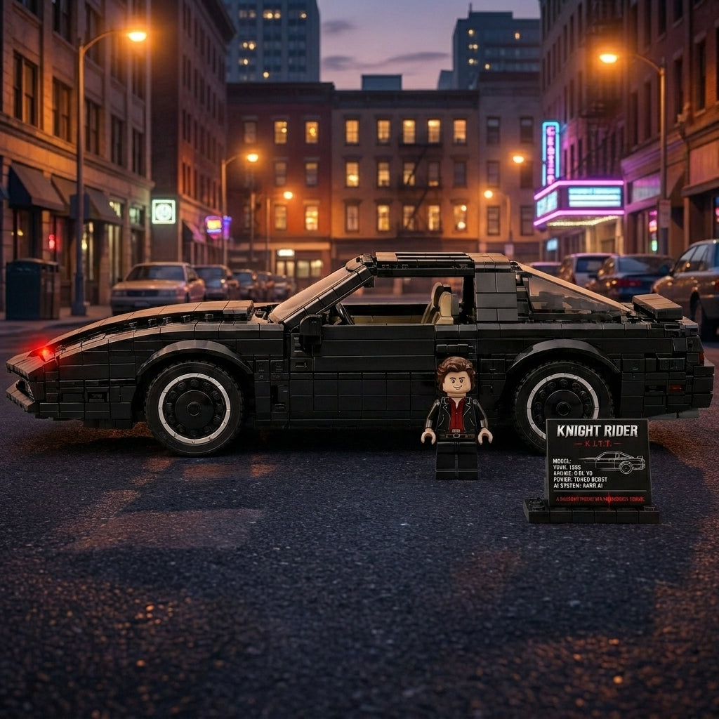 Knight Rider KITT 44th Anniversary Building Set 🚗