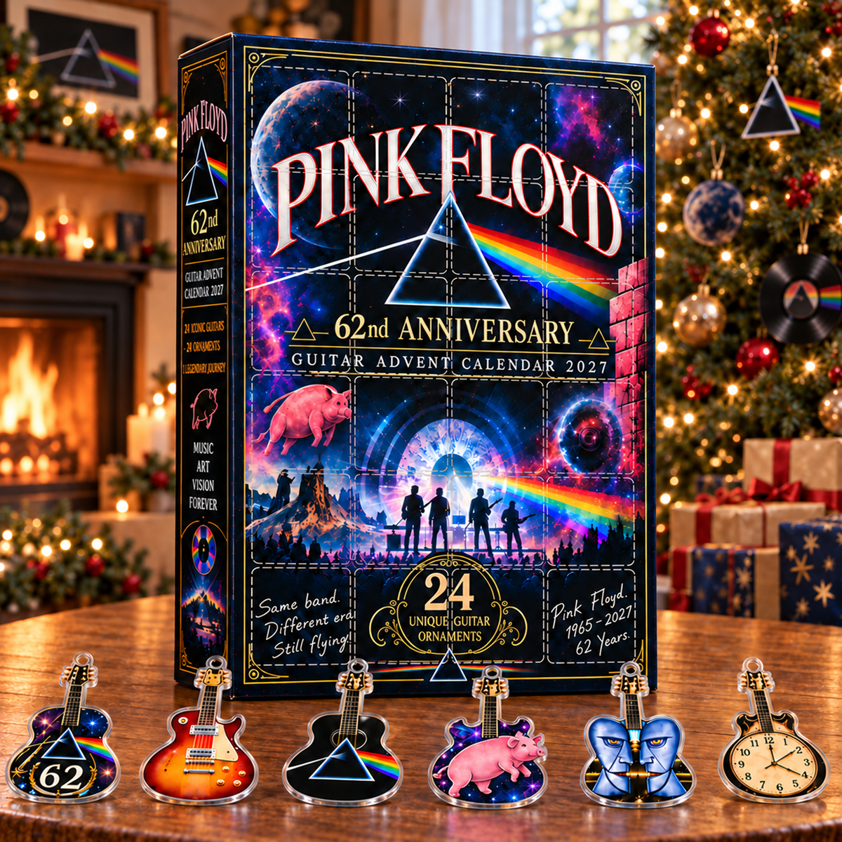 🎸 Pink Floyd 62nd Anniversary Guitar Christmas Advent Calendar 2027