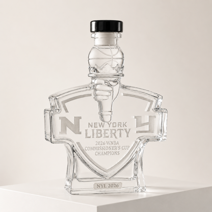 New York Liberty 2026 WNBA Commissioner's Cup Champions Collectible Bottle