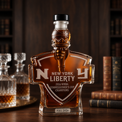 New York Liberty 2026 WNBA Commissioner's Cup Champions Collectible Bottle