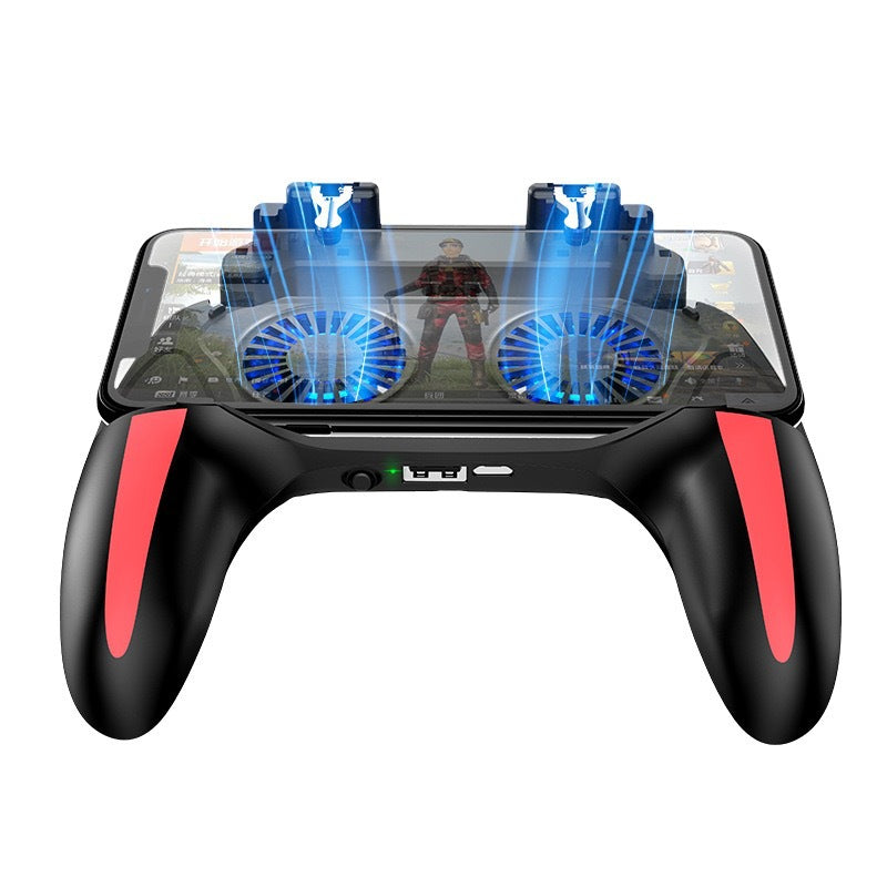 GripX PRO — Mobile Gaming Grip with Dual Cooling Fan & Precision Triggers