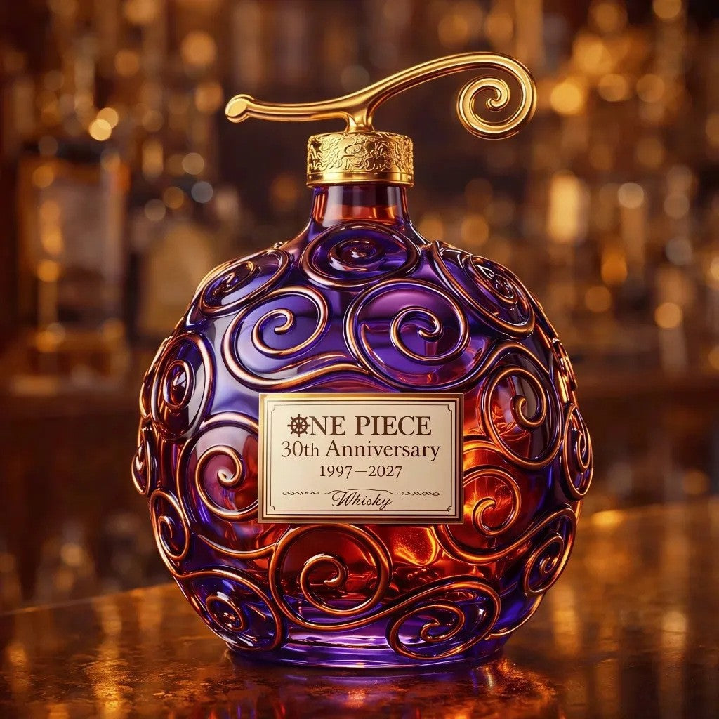 One Piece 30th Anniversary Devil Fruit Decanter Limited Edition Collectible Gift