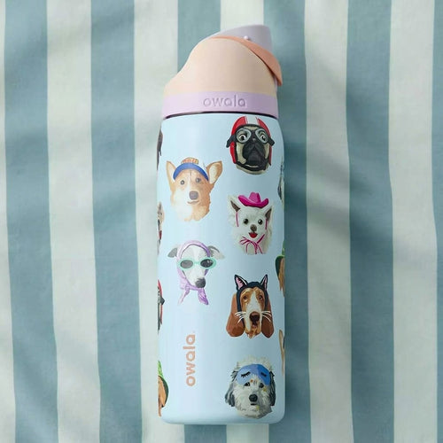 Owl x UO Tumbler Dog Collage Free Sip 32 oz Water Bottle - Limited Edition