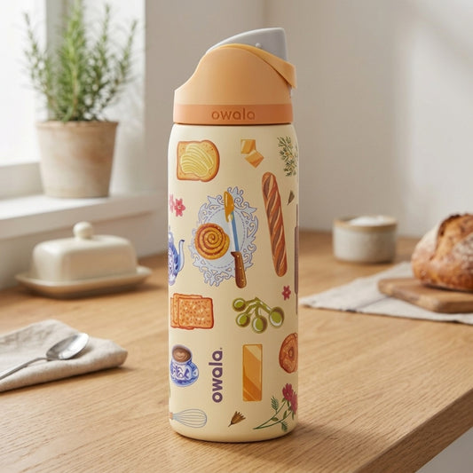 Owl Tumbler Exclusive Brunch Bunch Free Sip 32 oz Water Bottle - Limited Color Drop Edition
