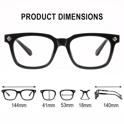 Elegant Black Frame Eyewear