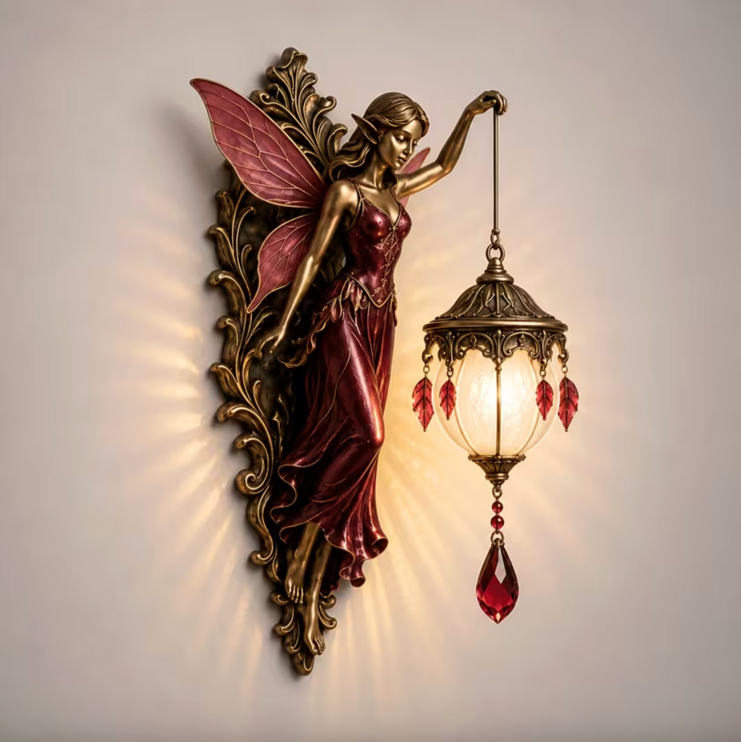 Aetheria - Enchanted Fairy Glow Wall Lamp - view 3