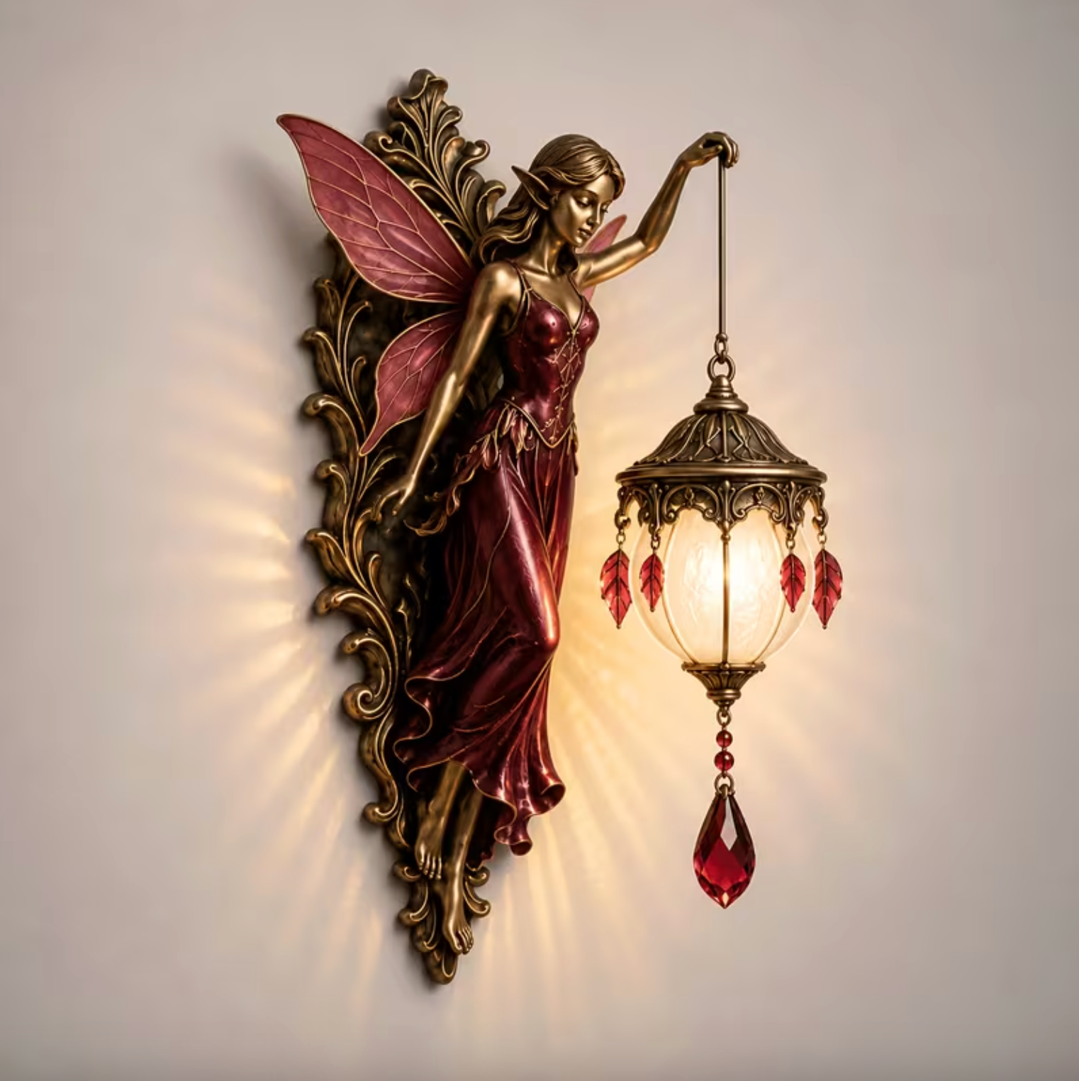 Aetheria - Enchanted Fairy Glow Wall Lamp - view 3