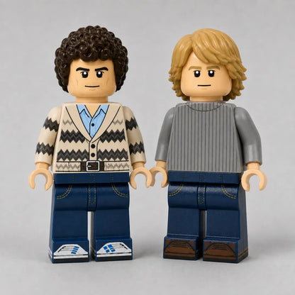 Starsky & Hutch Ford - The Striped Tomato Building Set