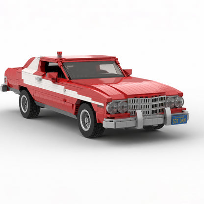 Starsky & Hutch Ford - The Striped Tomato Building Set