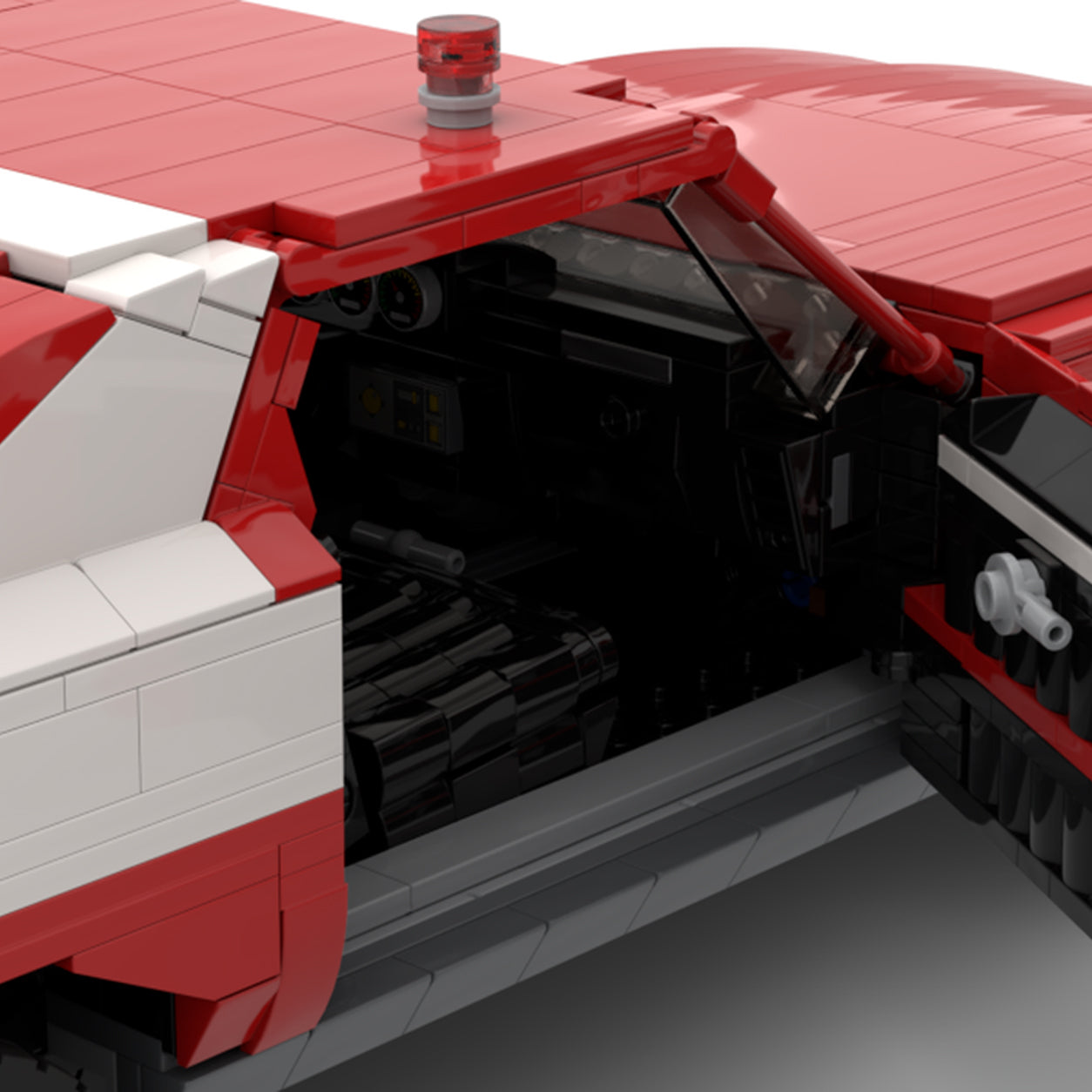 Starsky & Hutch Ford - The Striped Tomato Building Set