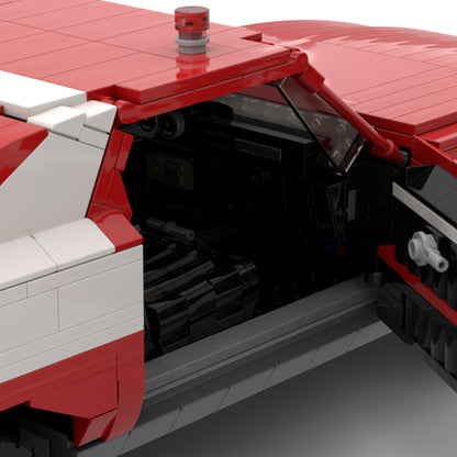Starsky & Hutch Ford - The Striped Tomato Building Set