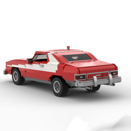 Starsky & Hutch Ford - The Striped Tomato Building Set
