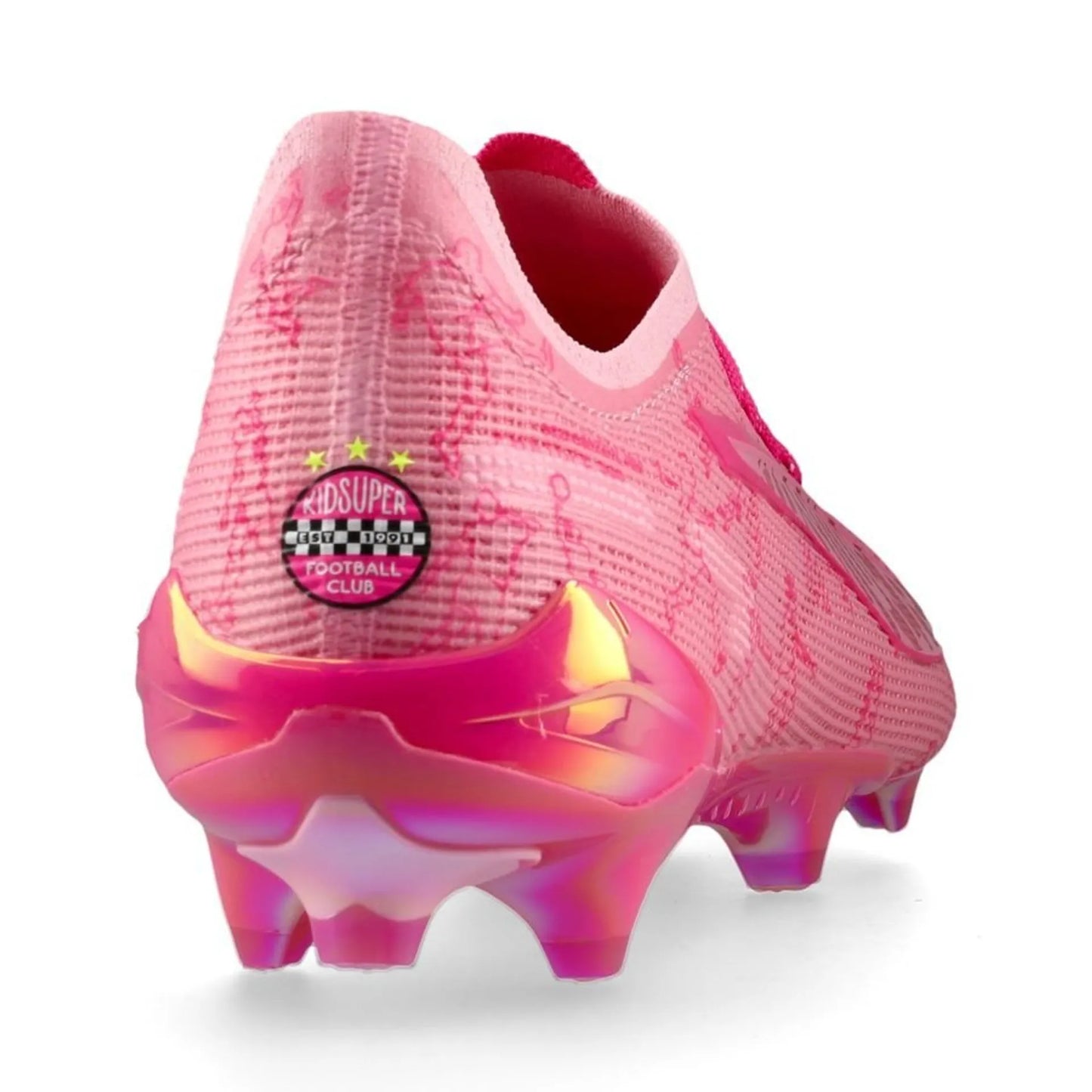 PM Ultra 5 Ultimate FG Club World Cup X Kidsuper - Pink Lilac/Fast Pink/Ravish LIMITED EDITION