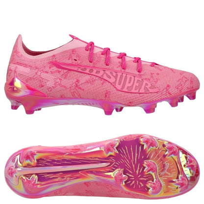 PM Ultra 5 Ultimate FG Club World Cup X Kidsuper - Pink Lilac/Fast Pink/Ravish LIMITED EDITION