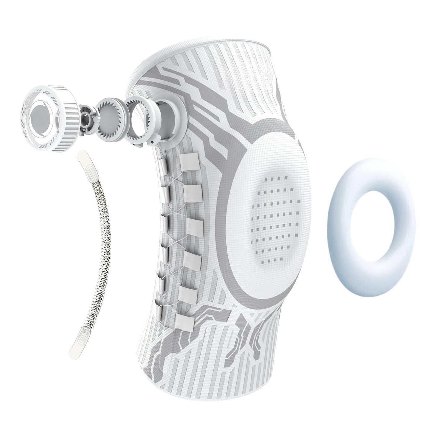 Knee Brace for Pain Relief - Medical-Grade Compression Support with Gel Pad & Steel Stabilizers